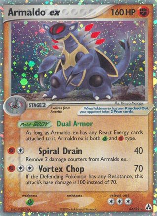 Armaldo ex (84) [Legend Maker] Holofoil - Deck Out Gaming