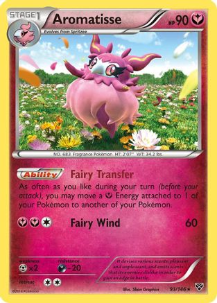 Aromatisse (93) [XY Base Set] Reverse Holofoil - Deck Out Gaming
