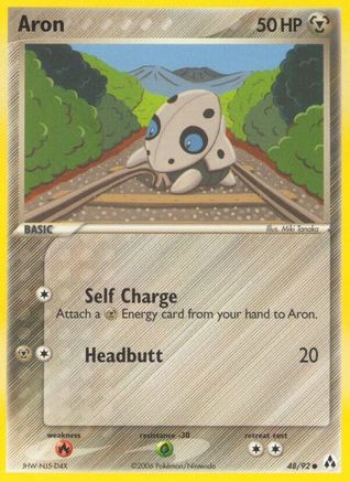 Aron (48) [Legend Maker] Reverse Holofoil - Deck Out Gaming