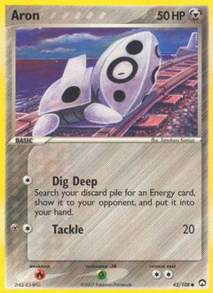 Aron (42) [Power Keepers] Reverse Holofoil - Deck Out Gaming