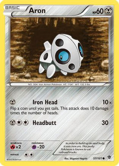 Aron (57) [Plasma Blast] Reverse Holofoil - Deck Out Gaming