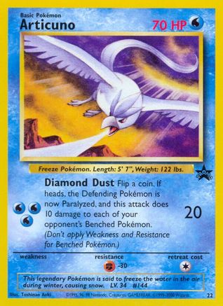 Articuno (22) (22) [WoTC Promo] - Deck Out Gaming