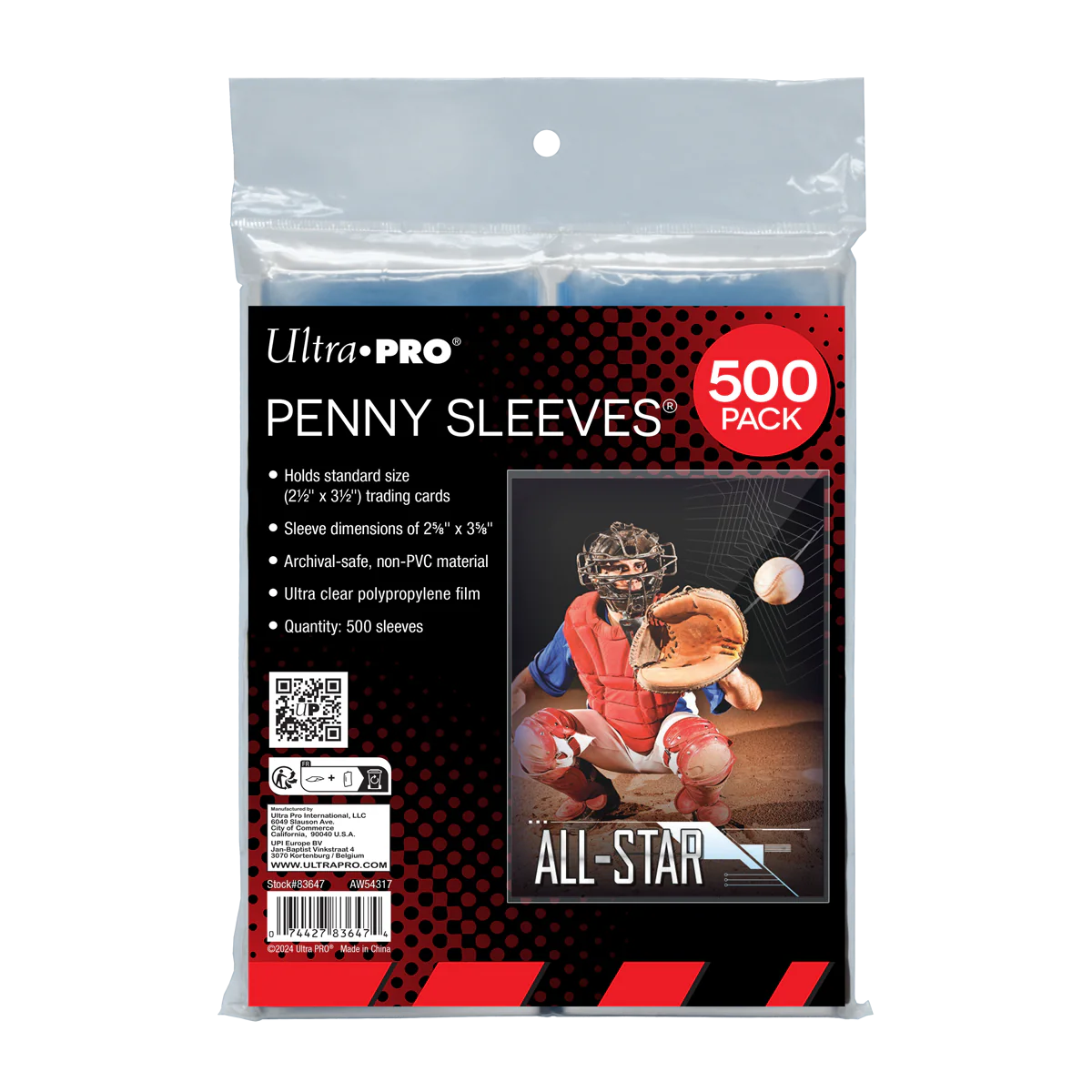 Ultra Pro Card Sleeves - 500 Count - Deck Out Gaming