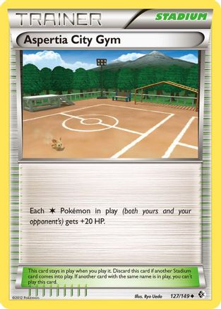Aspertia City Gym (127) [Boundaries Crossed] Reverse Holofoil - Deck Out Gaming