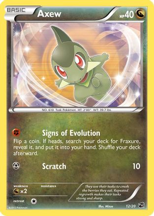 Axew (12) (12) [Dragon Vault] Holofoil - Deck Out Gaming