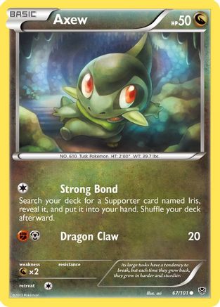 Axew (67) [Plasma Blast] Reverse Holofoil - Deck Out Gaming