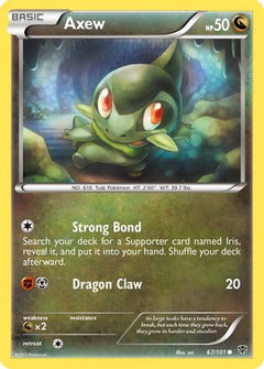 Axew (67) [Plasma Blast] Reverse Holofoil - Deck Out Gaming