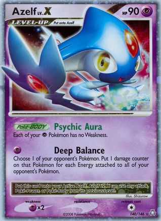 Azelf LV.X (140) [Legends Awakened] Holofoil - Deck Out Gaming