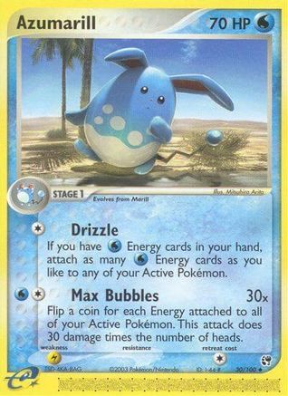 Azumarill (30) [Sandstorm] Reverse Holofoil - Deck Out Gaming