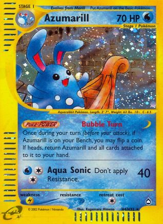Azumarill (H4) (H4) [Aquapolis] Holofoil - Deck Out Gaming