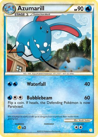 Azumarill (2) [HeartGold SoulSilver] Holofoil - Deck Out Gaming