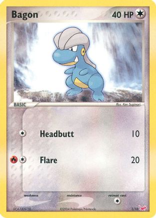 Bagon (1) [EX Trainer Kit 1: Latias & Latios] - Deck Out Gaming