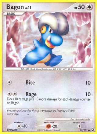Bagon (76) [Secret Wonders] Reverse Holofoil - Deck Out Gaming
