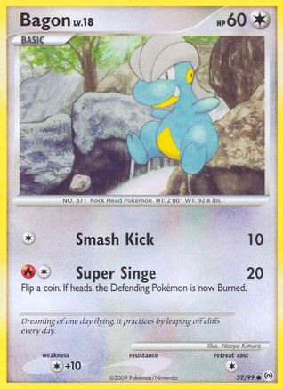 Bagon (52) [Arceus] Reverse Holofoil - Deck Out Gaming