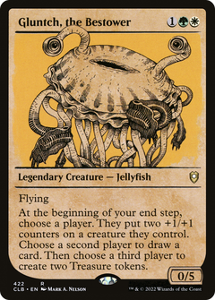 Gluntch, the Bestower (Showcase) (422) [Commander Legends: Battle for Baldur's Gate] - Deck Out Gaming