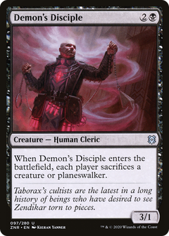 Demon's Disciple (97) [Zendikar Rising] - Deck Out Gaming