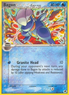 Bagon (Delta Species) (43) [Dragon Frontiers] - Deck Out Gaming