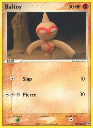 Baltoy (43) [Emerald] - Deck Out Gaming