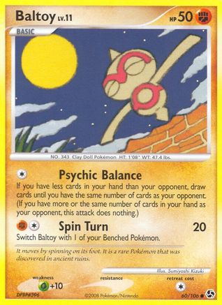 Baltoy (60) [Great Encounters] - Deck Out Gaming