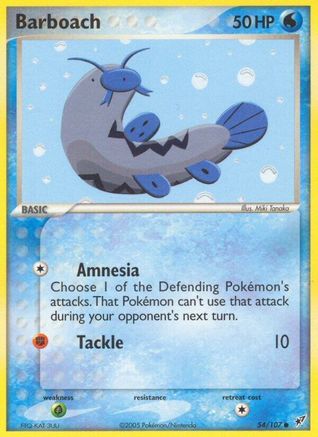 Barboach (54) [Deoxys] Reverse Holofoil - Deck Out Gaming