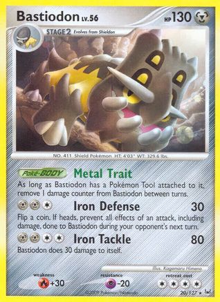 Bastiodon (20) [Platinum] Reverse Holofoil - Deck Out Gaming