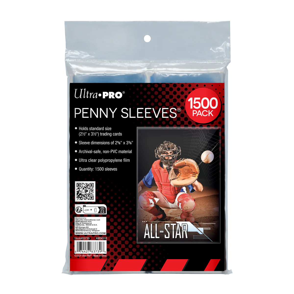 Ultra Pro Card Sleeves - 1500 Count - Deck Out Gaming