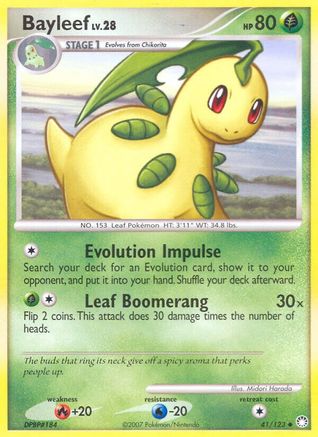 Bayleef (41) [Mysterious Treasures] Reverse Holofoil - Deck Out Gaming