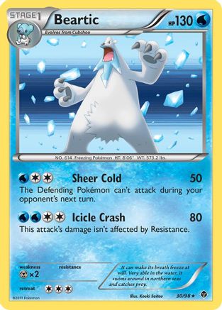 Beartic (30) (30) [Emerging Powers] Holofoil - Deck Out Gaming