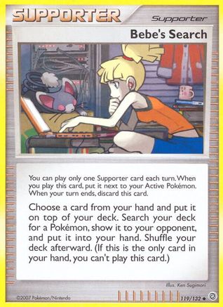 Bebe's Search (119) [Secret Wonders] Reverse Holofoil - Deck Out Gaming
