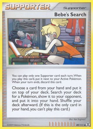 Bebe's Search (89) [Rising Rivals] Reverse Holofoil - Deck Out Gaming