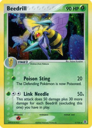 Beedrill (1) [FireRed & LeafGreen] Holofoil - Deck Out Gaming