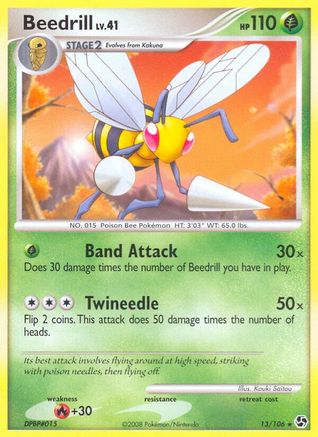 Beedrill (13) [Great Encounters] - Deck Out Gaming