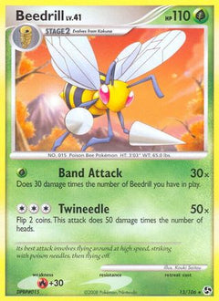 Beedrill (13) [Great Encounters] Reverse Holofoil - Deck Out Gaming