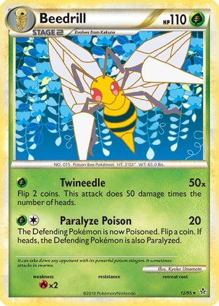 Beedrill (12) [Unleashed] - Deck Out Gaming