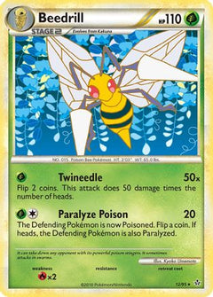 Beedrill (12) [Unleashed] - Deck Out Gaming