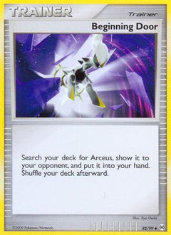 Beginning Door (82) [Arceus] Reverse Holofoil - Deck Out Gaming