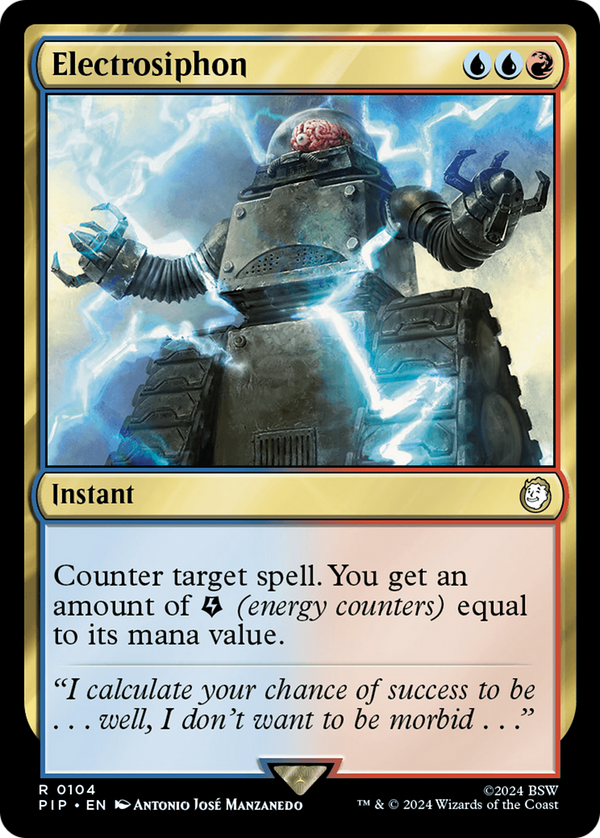 Electrosiphon (104) [Fallout] foil - Deck Out Gaming