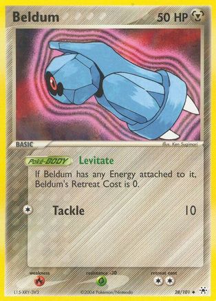 Beldum - 28/101 (28) [Hidden Legends] - Deck Out Gaming