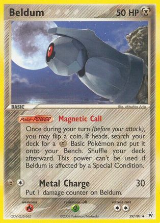 Beldum - 29/101 (29) [Hidden Legends] Reverse Holofoil - Deck Out Gaming