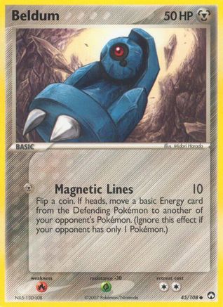 Beldum (45) [Power Keepers] Reverse Holofoil - Deck Out Gaming