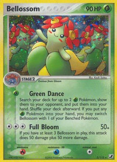 Bellossom (3) [Unseen Forces] Reverse Holofoil - Deck Out Gaming