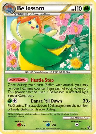 Bellossom (1) [Undaunted] Holofoil - Deck Out Gaming