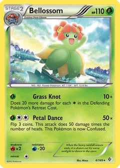 Bellossom (4) [Boundaries Crossed] Reverse Holofoil - Deck Out Gaming