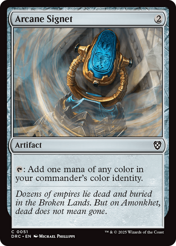 Arcane Signet (0051) (51) [Commander: Aetherdrift] - Deck Out Gaming