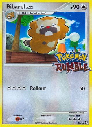 Bibarel (16) [Rumble] - Deck Out Gaming