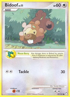 Bidoof (73) [Mysterious Treasures] - Deck Out Gaming