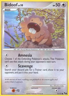 Bidoof (11) [POP Series 6] - Deck Out Gaming
