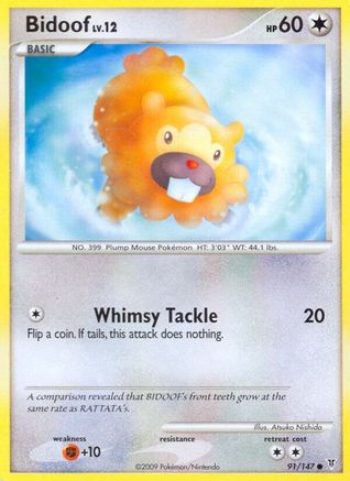 Bidoof (91) [Supreme Victors] - Deck Out Gaming
