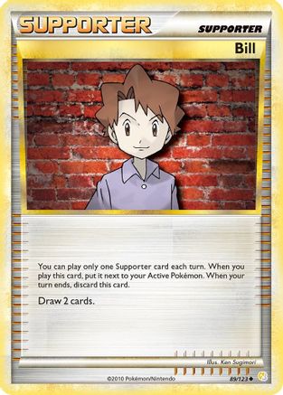 Bill (89) [HeartGold SoulSilver] Reverse Holofoil - Deck Out Gaming