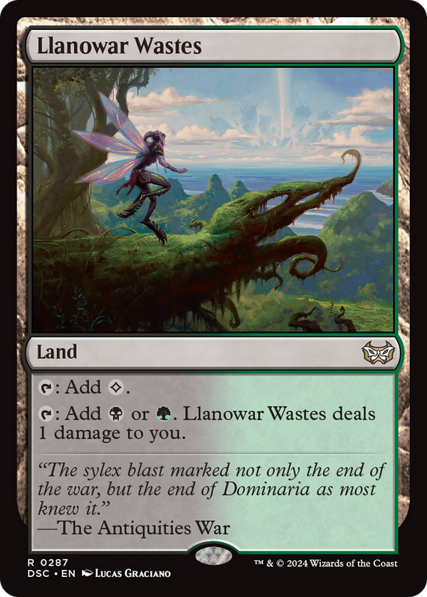 Llanowar Wastes (287) [Duskmourn: House of Horror Commander] - Deck Out Gaming